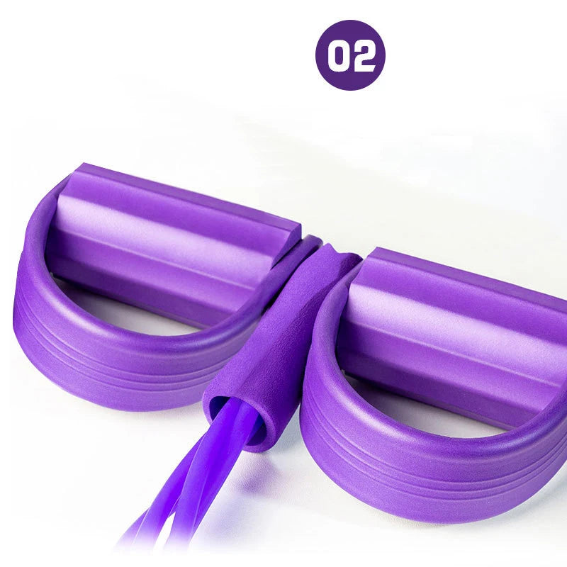 Power Up Your Workout: Heavy-Duty Resistance Bands for Home Gym Fitness!